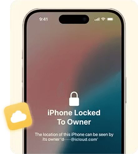 iPhone locked to owner activation lock screen