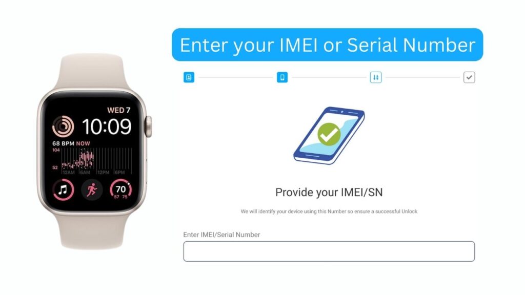 Enter your Apple Watch Serial Number