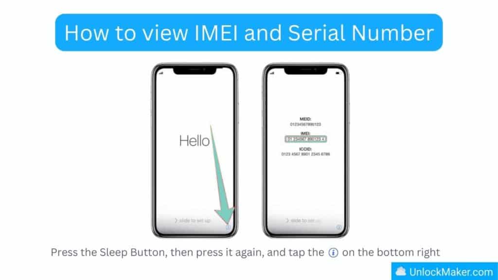 How to view IMEI and Serial Number on Activation Locked Device