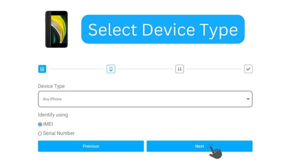 Select Any Device to Unlock your iPhone SE 2020 Locked To Owner