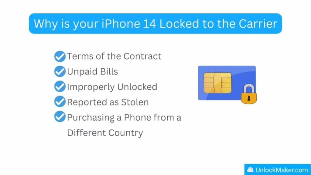 Why is your iPhone 14 Locked to the Carrier