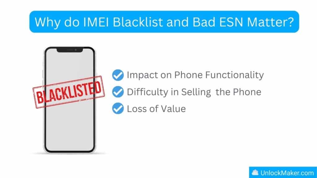 Why do IMEI Blacklist and Bad ESN Matter