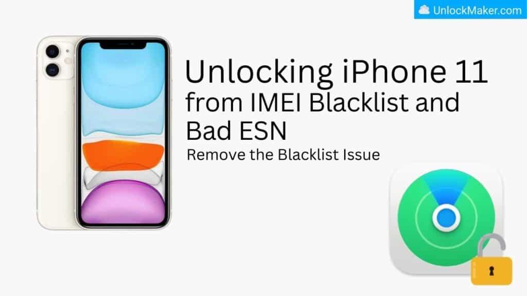 iPhone 11 IMEI Blacklist Removal and Bad ESN Fix