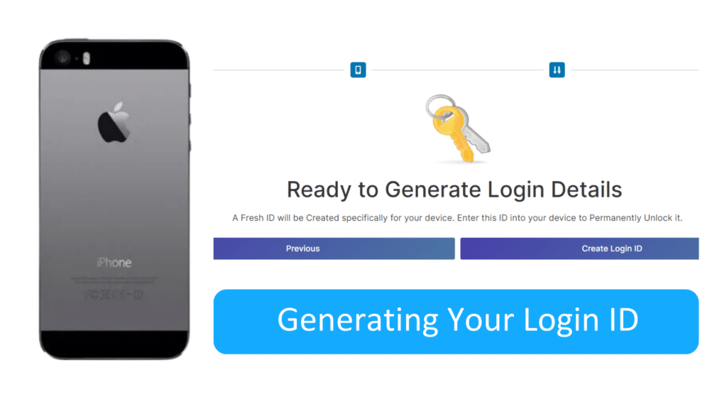 Step 5 Generating Your Login ID 1