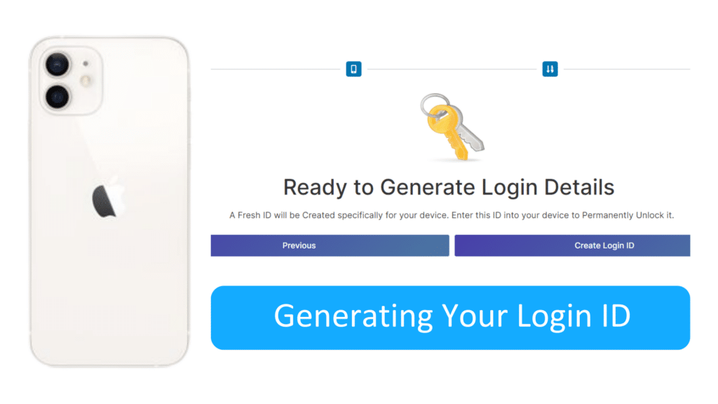 Step 5 Generating Your Login ID 5