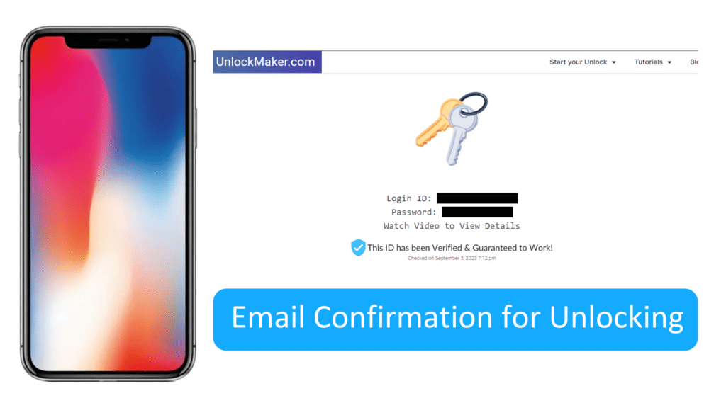 Step 6 Email Confirmation for Unlocking 8
