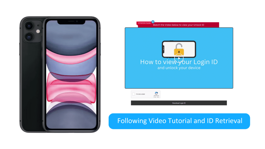 Step 7 Following Video Tutorial and ID Retrieval